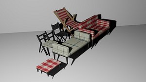 Comprehensive 3D Chairs Collection 3D