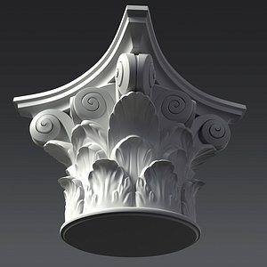 capital corinthian 3D model