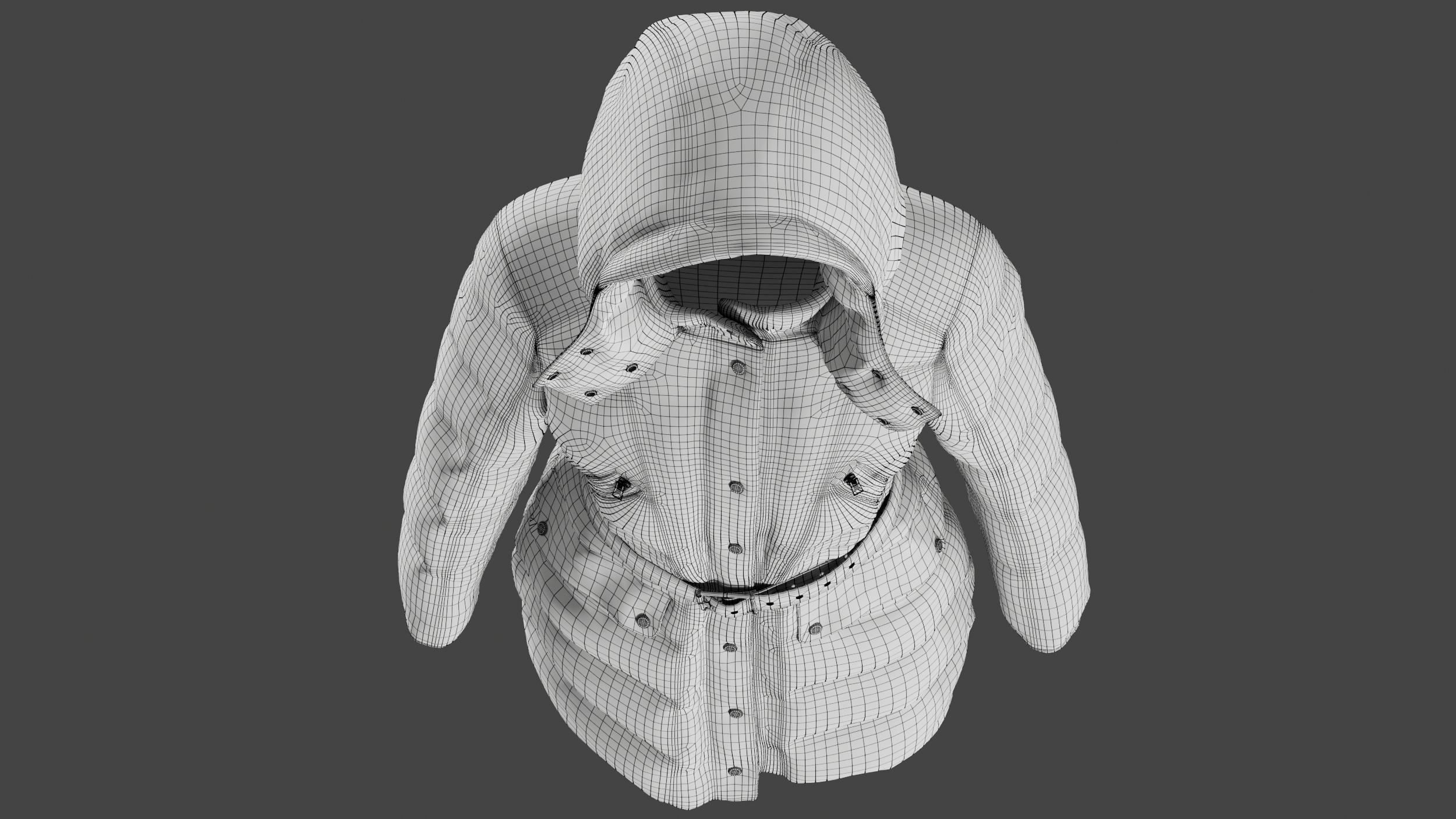 3D model coat jacket clothing TurboSquid 1677289