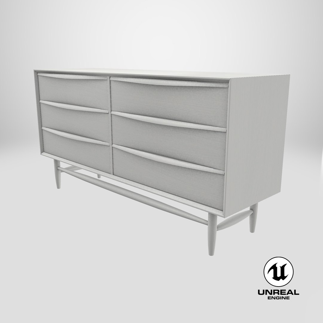 Mid Century Modern Dresser White 3D model https://p.turbosquid.com/ts-thumb/aF/GWPN8j/Md/stemcell_unreal_render/png/1711968507/1920x1080/fit_q87/91ca0da1ecabdcae123068d7f64c8ba0a2e682f3/stemcell_unreal_render.jpg
