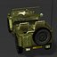 army willys jeep 3d model