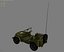 army willys jeep 3d model