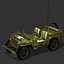 army willys jeep 3d model