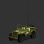 army willys jeep 3d model