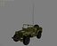 army willys jeep 3d model