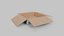 3D White Cardboard Box Mixed Proportions Set &ndash; Rigged and Customizable