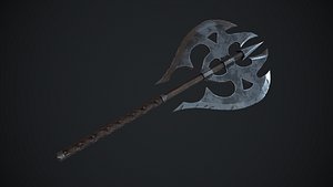 3D axe weapons
