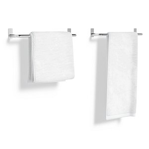 3D White Small and Big Towel Rail - hang bath towels sheet heated model