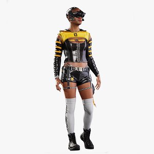Cyber Outfit Girl