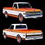 3D model Chevrolet C10 1969