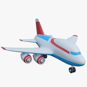 Toy Cartoon Airplane