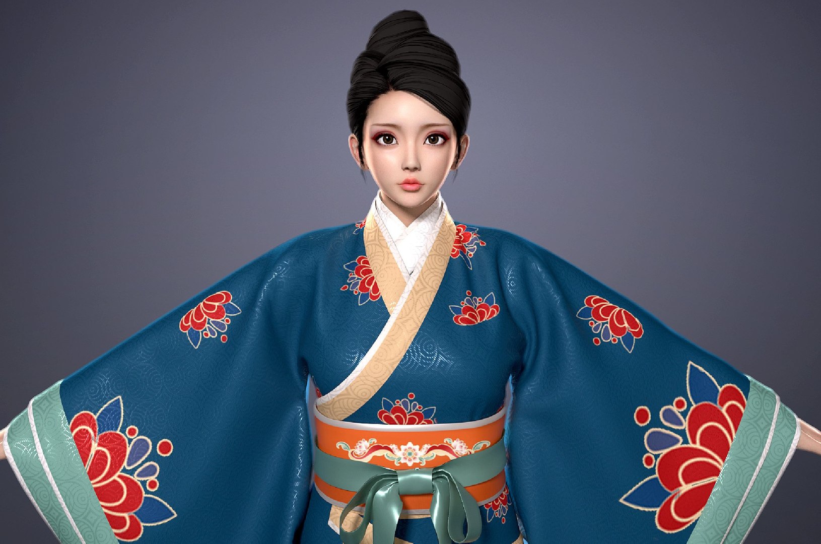 Beautiful girl in ancient China 3D https://p.turbosquid.com/ts-thumb/aF/RvhHfP/PY/a0000/jpeg/1710244936/1920x1080/fit_q87/7396066449f0cbb0f9151aa8dec77c013a83d956/a0000.jpg