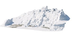 Snow wall Mountain