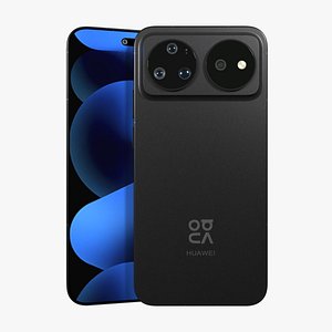 3D Huawei nova 16 Pro Black