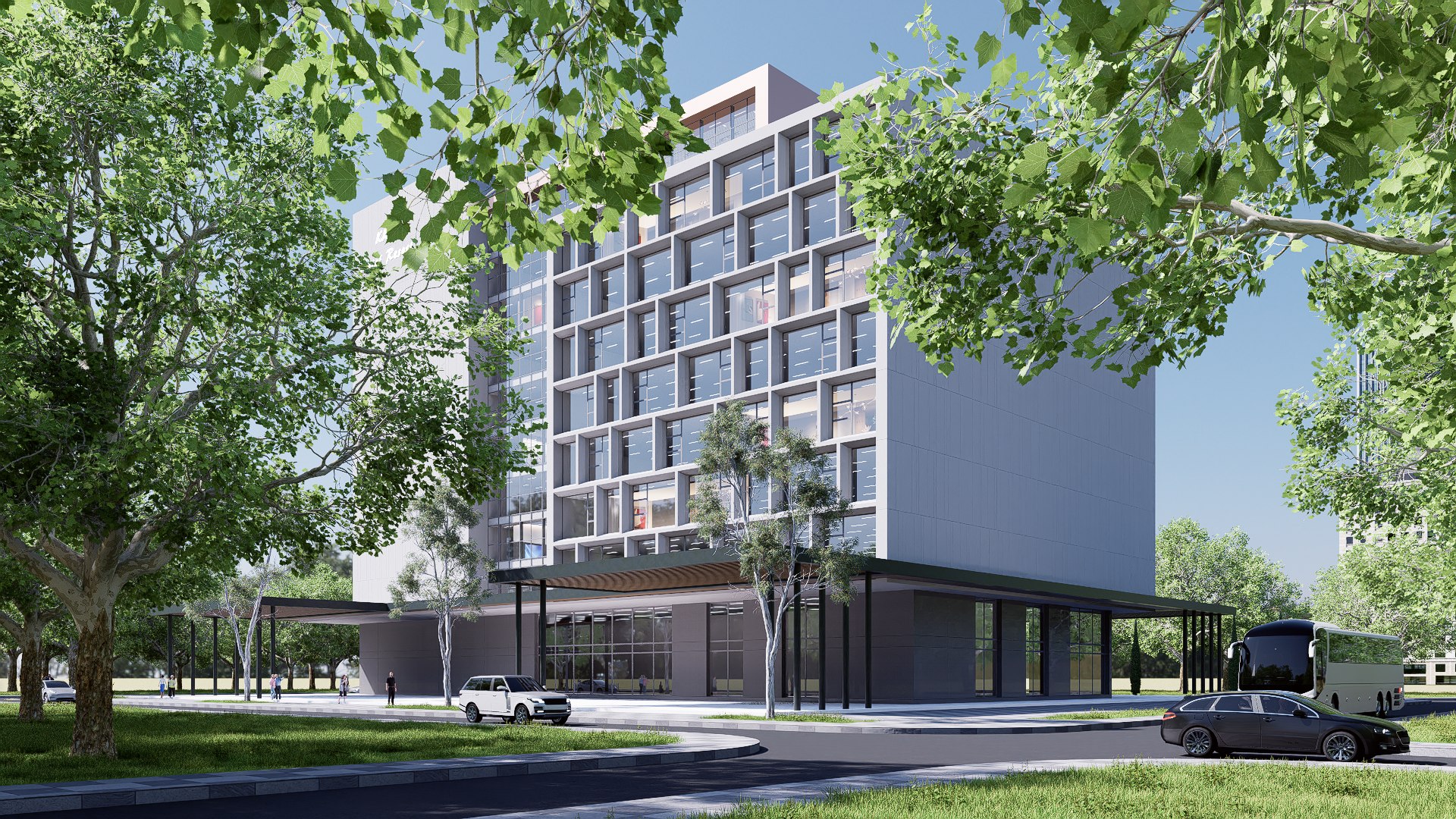 Hotel 3D Model - TurboSquid 2400290