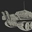 jagdpanther germany wwii tank destroyer 3d model