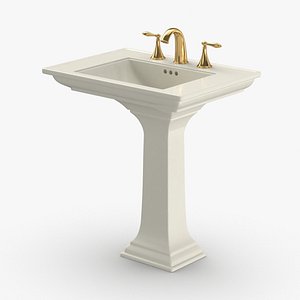 Classical Bathroom Sink Water Off
