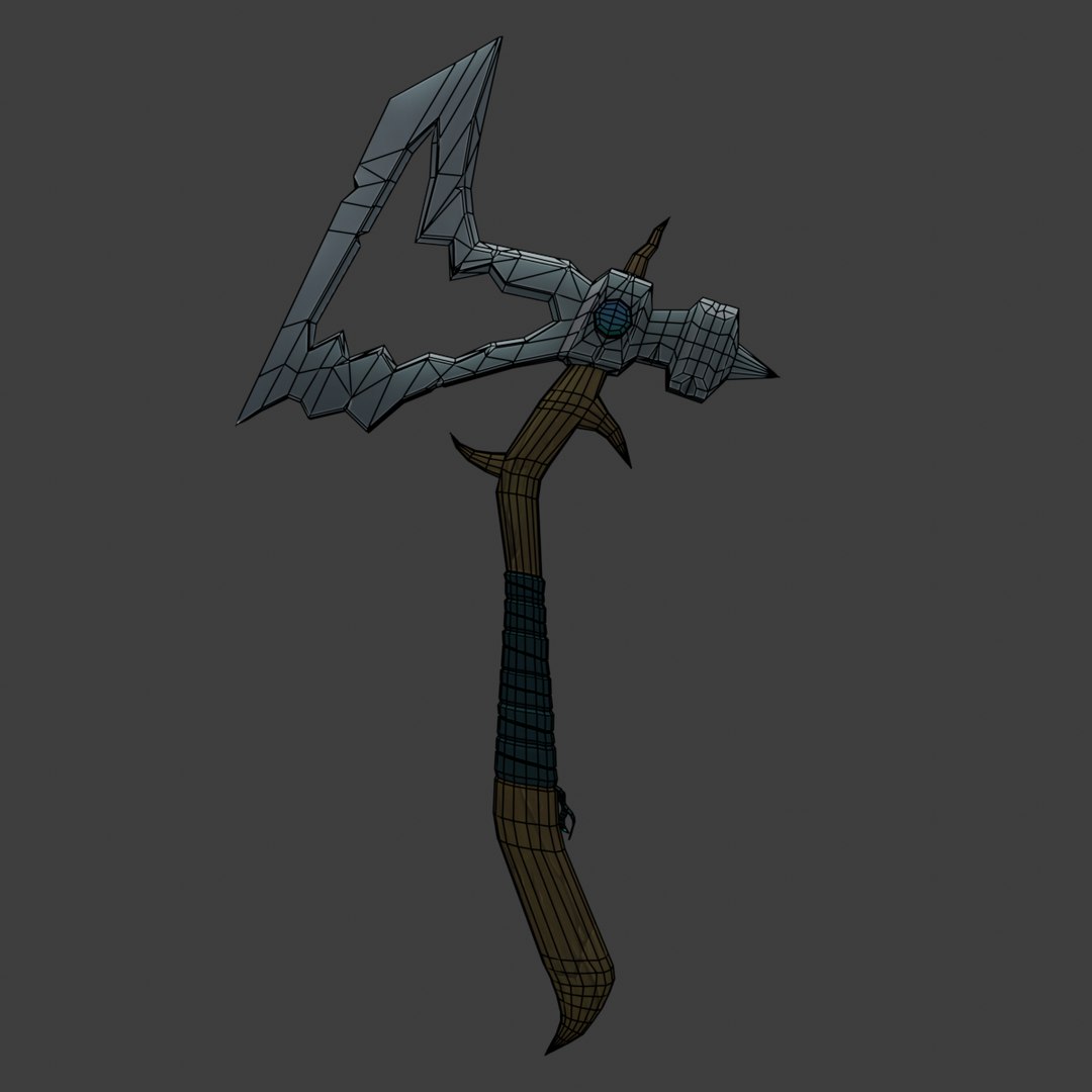 3D Battle Axe model https://p.turbosquid.com/ts-thumb/aF/YlDqKP/A2/wf2/png/1642498042/1920x1080/fit_q87/cbe98e7f41c50f833bc29e2412cbd42d28d8614a/wf2.jpg
