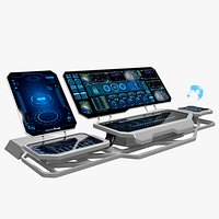 Hologram Remote Control Panel