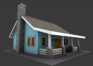 little bungalow 3D model