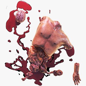 Torn Off Human Body Parts