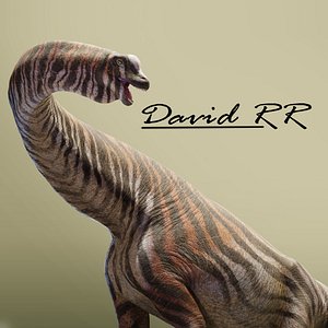 Brachiosaurus Animation Ready 3D Model 3D