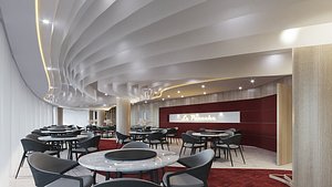 RED RESTORANT 3D model