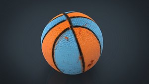 3D dog ball model