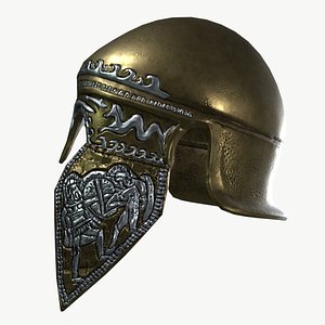 Italian Chalkidian helmet 3D
