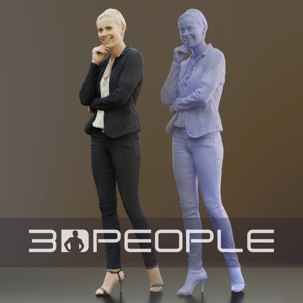 scanned 3D model