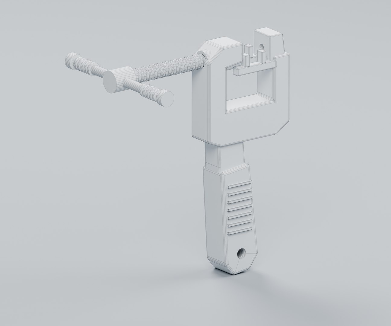 Bicycle Chain Breaker with Threaded Drive and Support Cradle 3D model https://p.turbosquid.com/ts-thumb/aF/ozQ8Mt/sH/06_wire/jpg/1793059797/1920x1080/fit_q87/a3cf296cdcef4600276dc47e4fca5a8a5b2929ef/06_wire.jpg