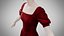 Vestido 26 Veludo Carmesim
