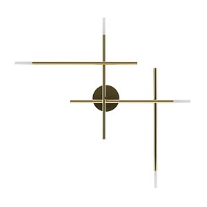 golden wall lamp model