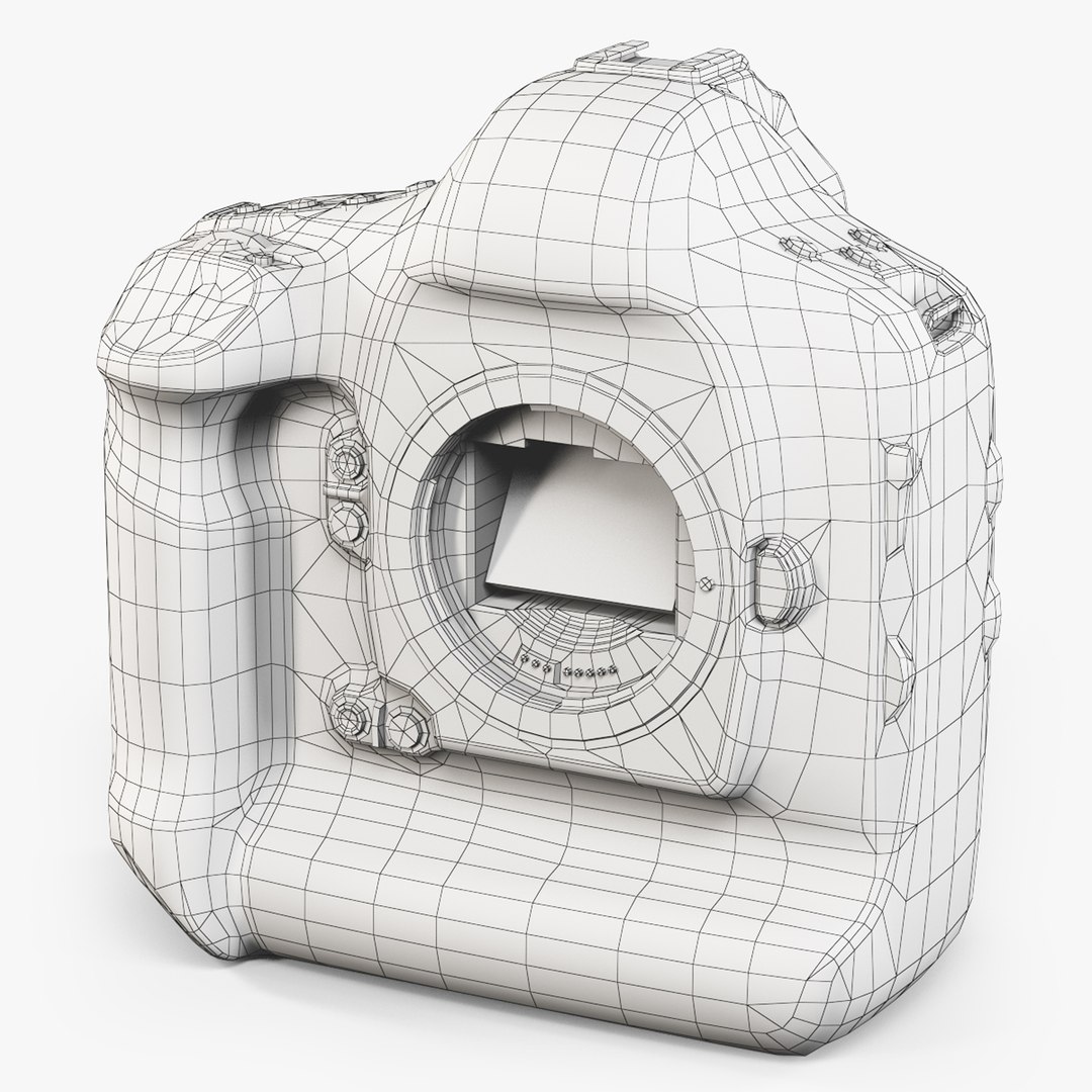 3D Canon Eos-1d X Model - TurboSquid 1523906
