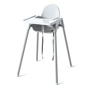 Ikea Antilop Highchair with Tray