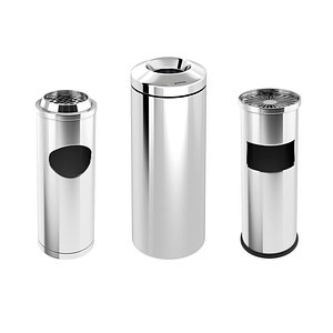 Ash and papertray 3D model