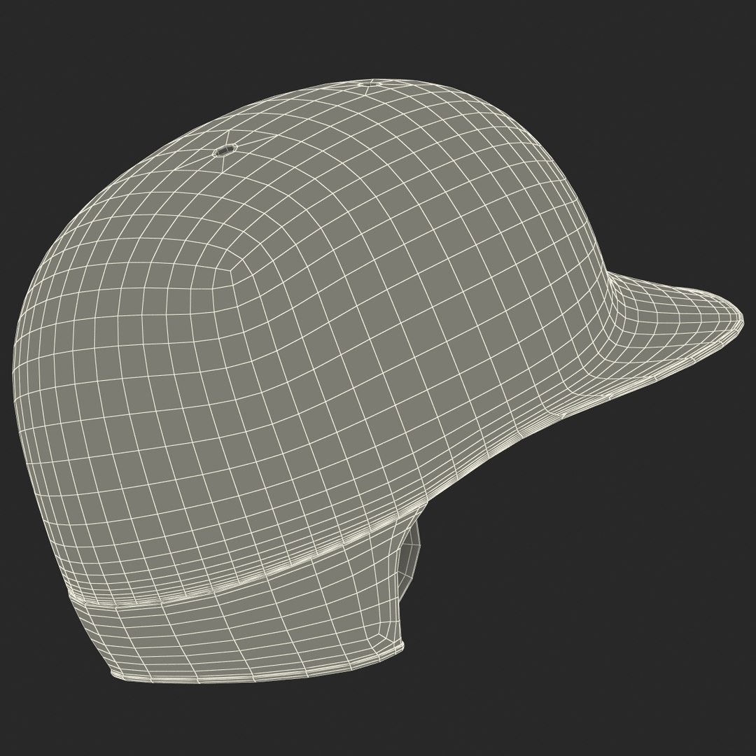 max baseball batting helmet modeled