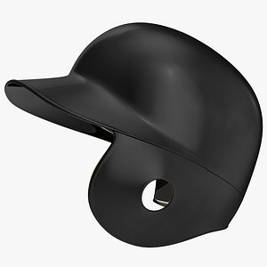 Baseball Batting Helmet 3D Model