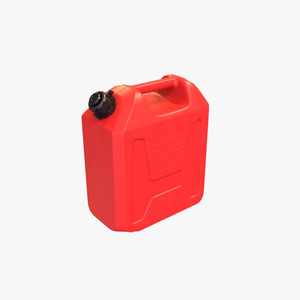 3D Gasoline Container 10L