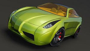 3d concept car