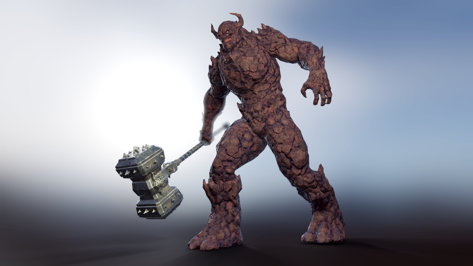 monster - golem 3D model https://p.turbosquid.com/ts-thumb/aG/DTVuxW/lFRQ1fxi/30/png/1590215313/1920x1080/fit_q87/184d7a6b8b1e8b5505196d0833a6baf737090457/30.jpg