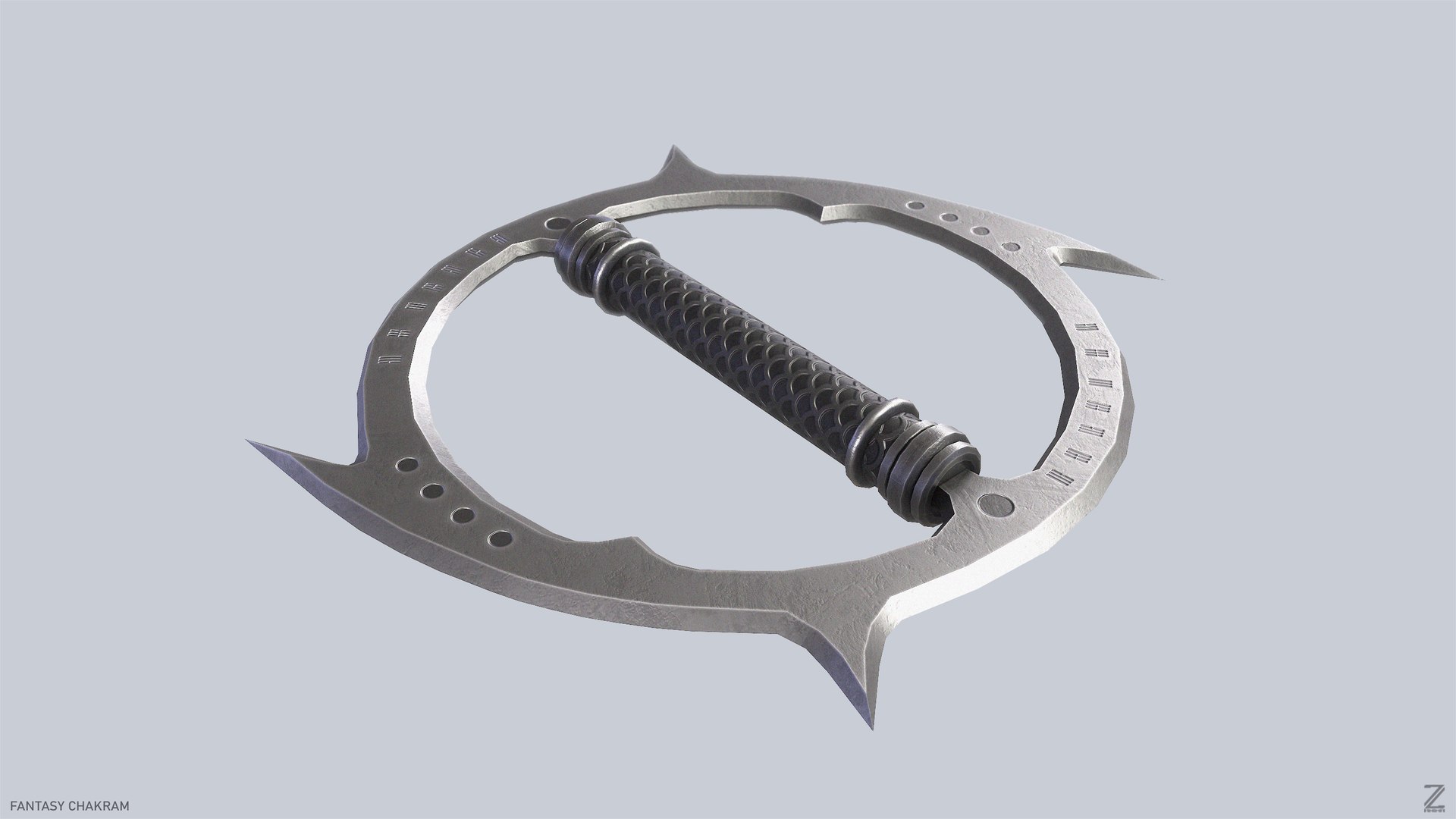 3D Fantasy chakram model https://p.turbosquid.com/ts-thumb/aG/KFCgih/86/fantasy_chakram_04_cam07/jpg/1780964634/1920x1080/fit_q87/4e7a634eccdb9d6955e792e94ec2b789c2c61096/fantasy_chakram_04_cam07.jpg