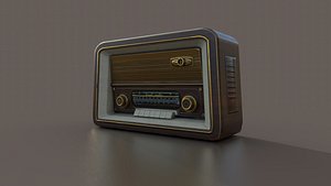 PBR Vintage Radio