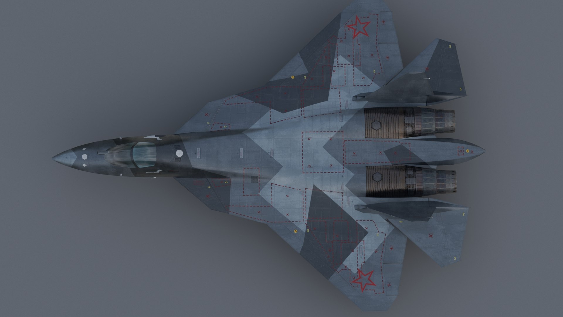 3D model Sukhoi su-57 Fifth generation Fighter Jet https://p.turbosquid.com/ts-thumb/aG/QCzobD/4l/10/jpg/1787397647/1920x1080/fit_q87/20322c98b74ab3536ccb7f4ea92ff3896c14c326/10.jpg