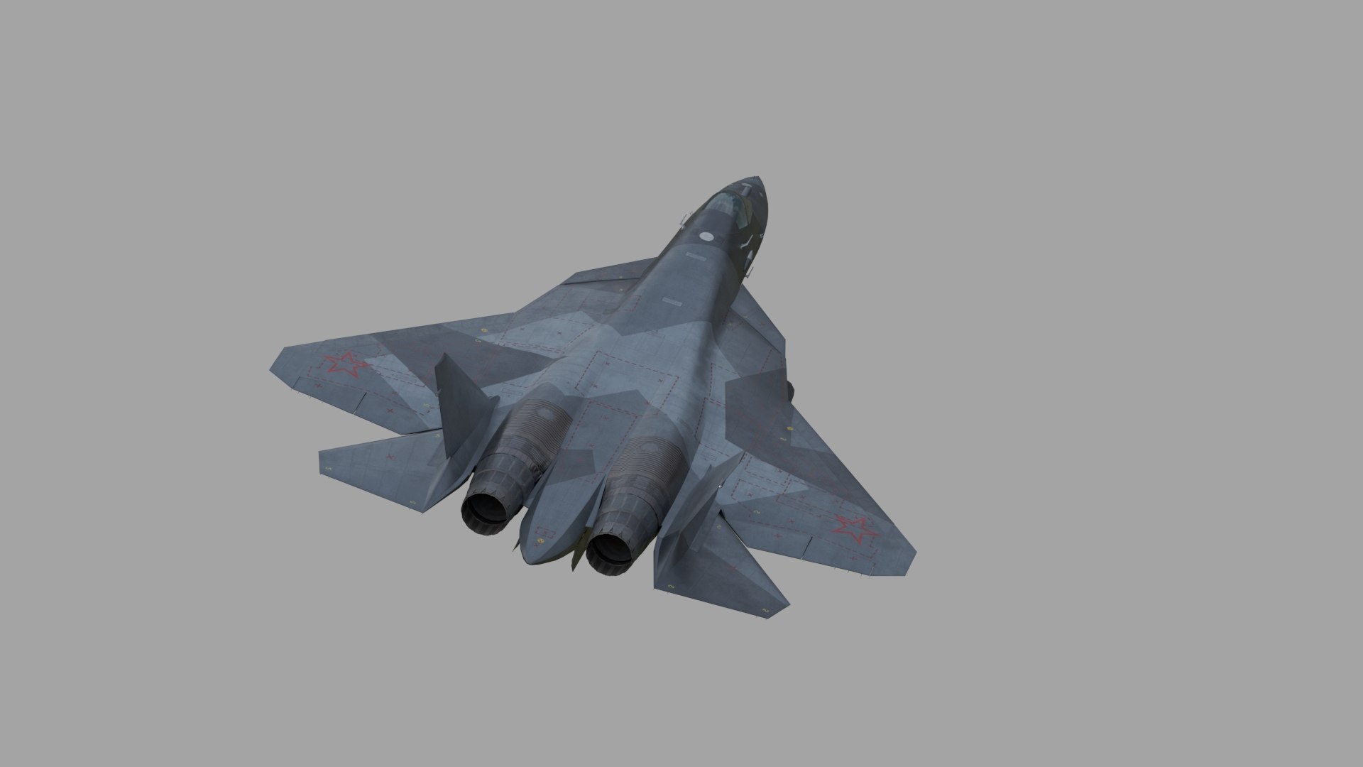 3D model Sukhoi su-57 Fifth generation Fighter Jet https://p.turbosquid.com/ts-thumb/aG/QCzobD/Fq/16/jpg/1787397650/1920x1080/fit_q87/e311ecb4e0a53e216806de28aa6e101ee695784a/16.jpg