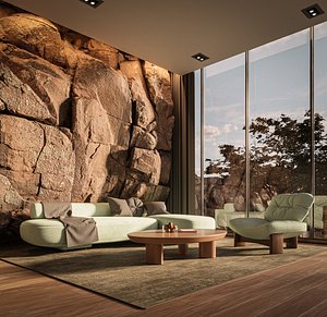 3D Living Room