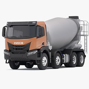 Iveco T-WAY 510 Concrete Mixer 3D