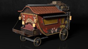 Japanese Steampunk Chariot