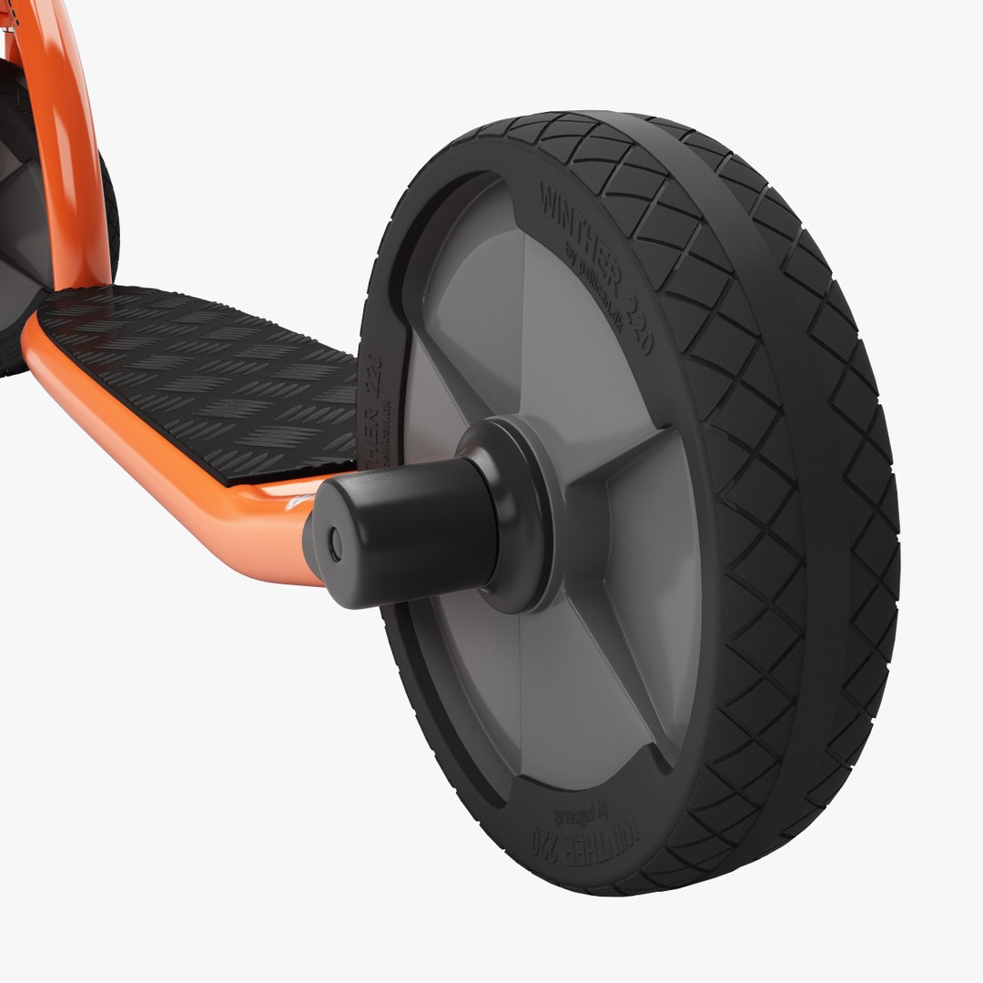 Winther Circleline Scooter 3d Model 3081