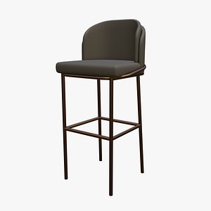 3D Chair Elegant Minimalist Modern model